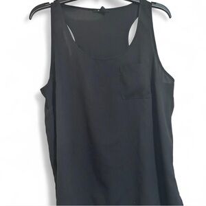 Forever 21 Black Racerback Blouse